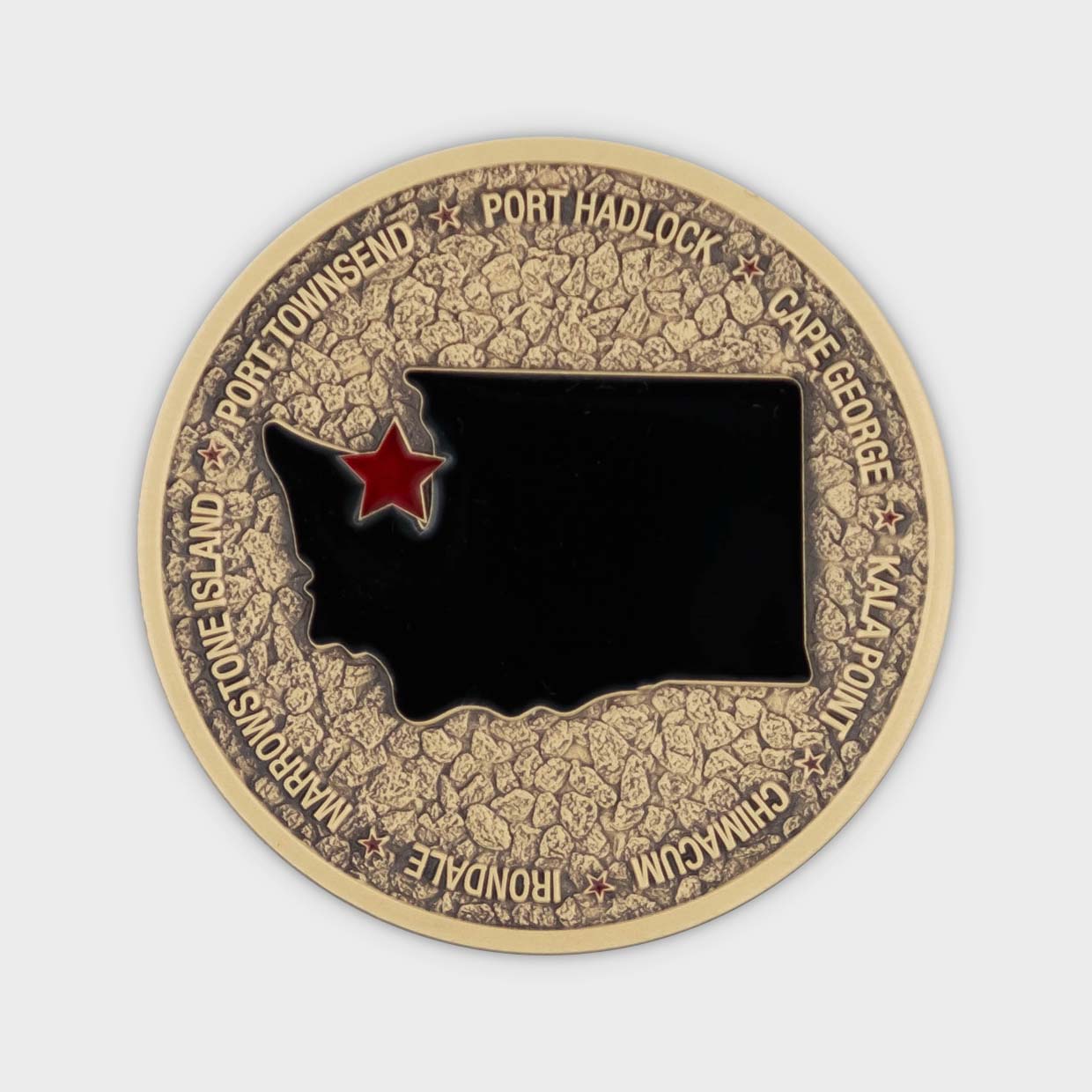 East Jefferson Fire Rescue Coin Reverse