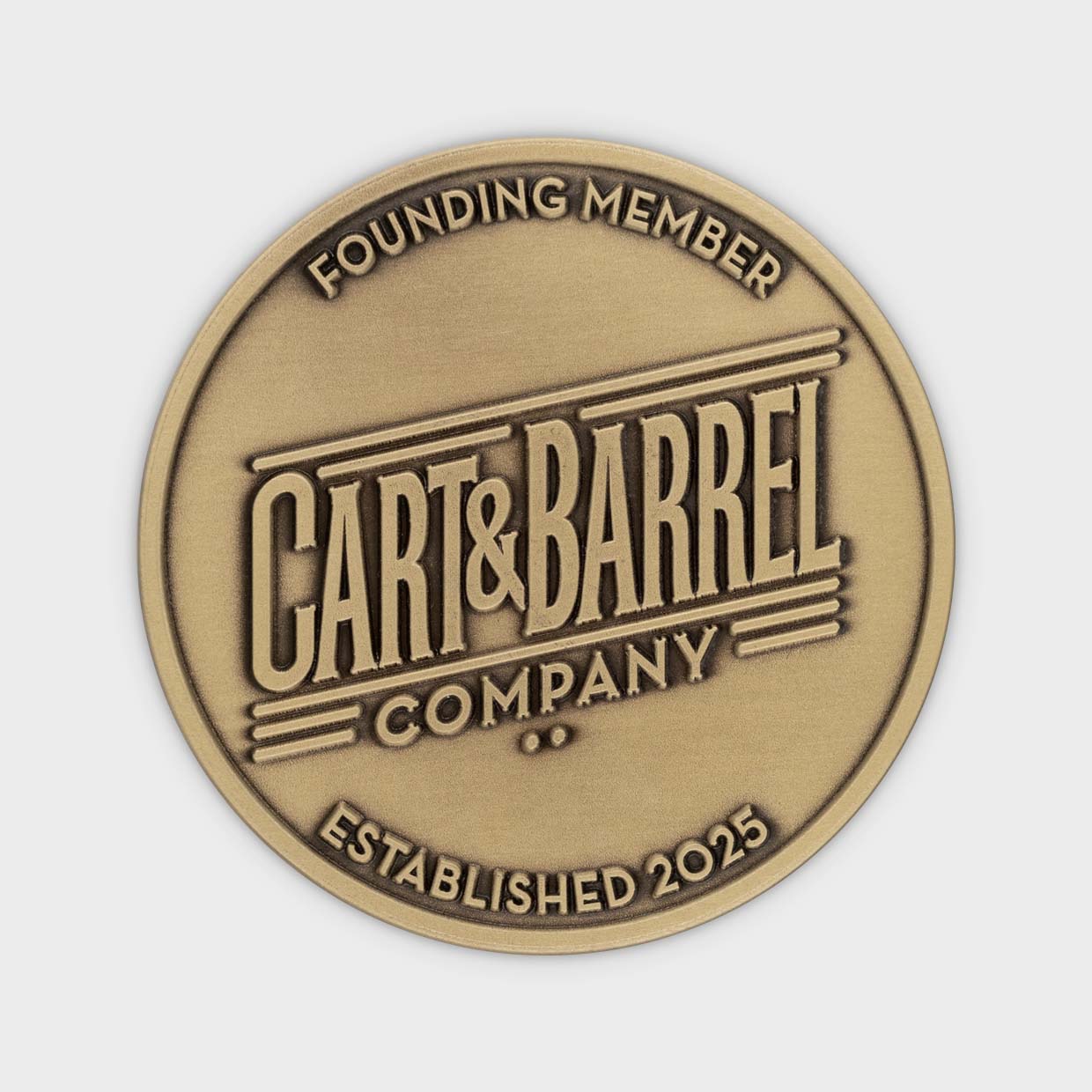 Cart & Barrel Coin Obverse